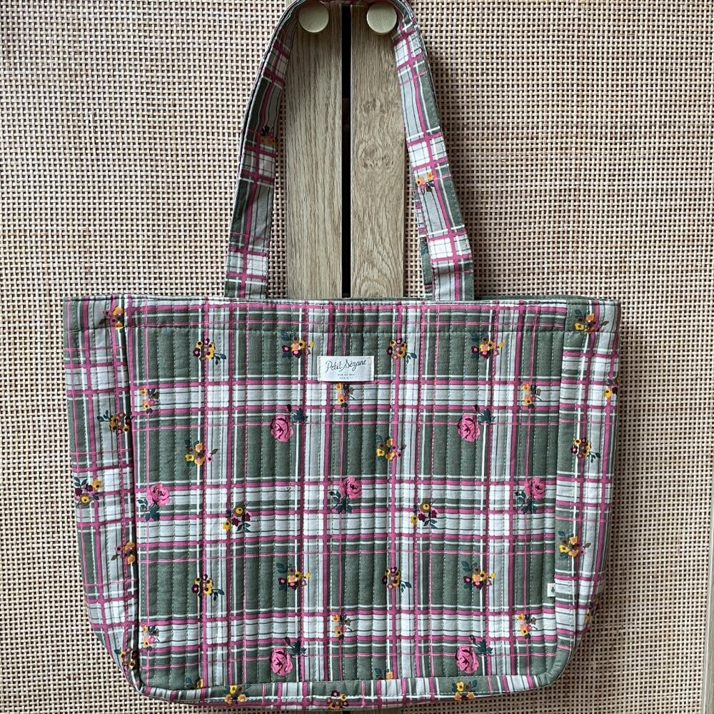 NWOT "Petit Sezane" limited edition quilted tote